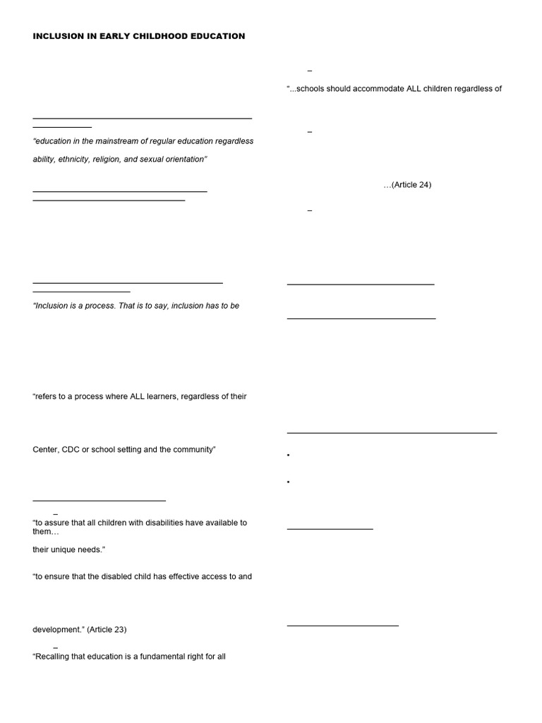 group 1 & 2 foundation | PDF | Inclusion (Education) | Social Exclusion