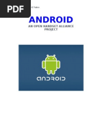 ANDROID Operating System Seminar Report