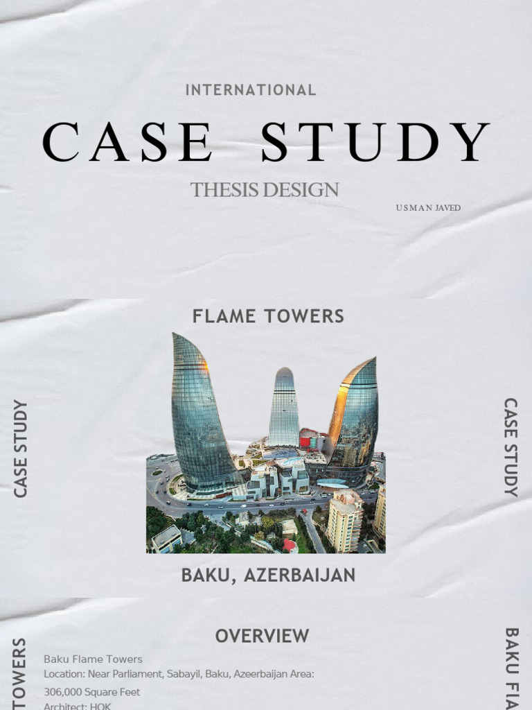 Baku Flame Towers: Architectural Case Study | PDF | Mecca | Buildings ...