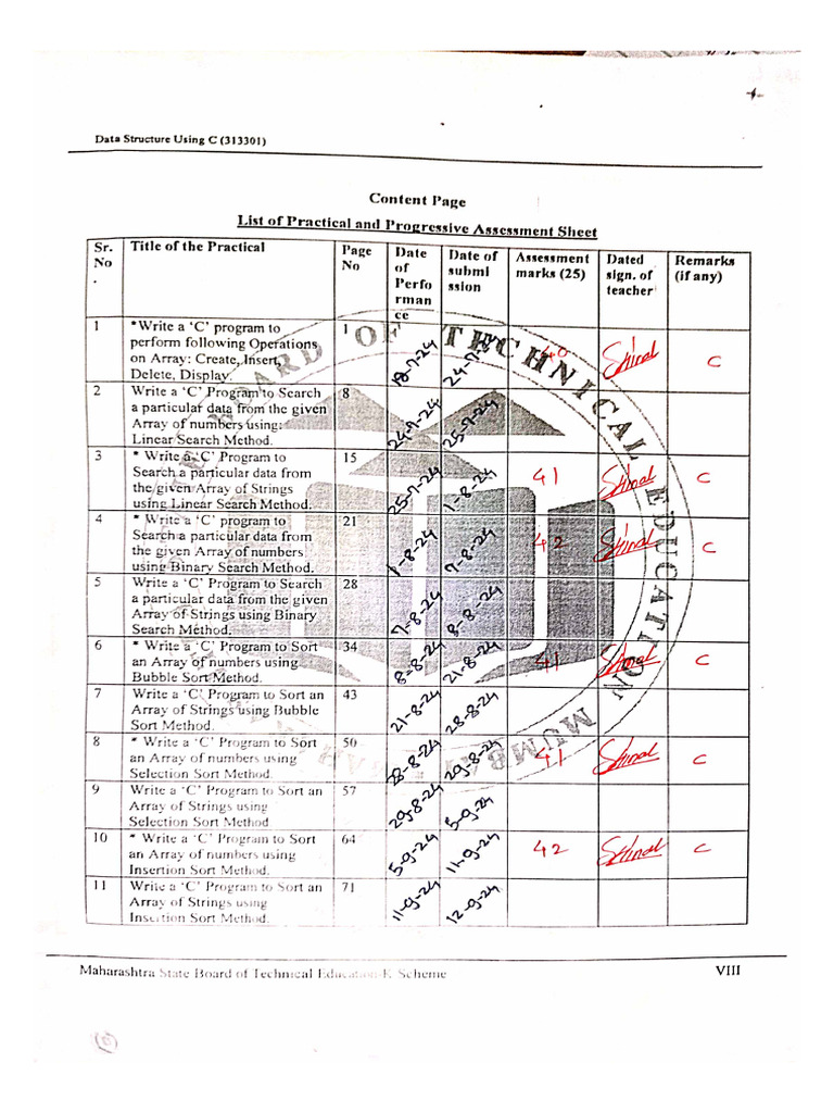 Dsu Practical Dates 1st Batch | PDF