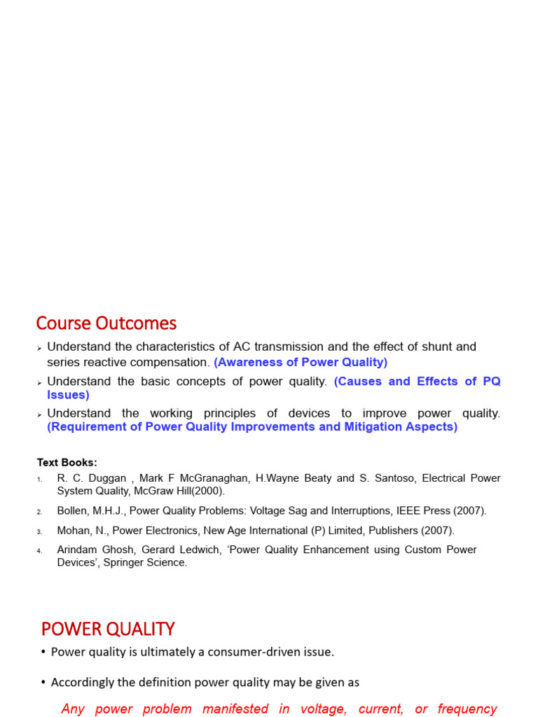 Understanding Power Quality Issues | PDF | Electromagnetic Interference ...