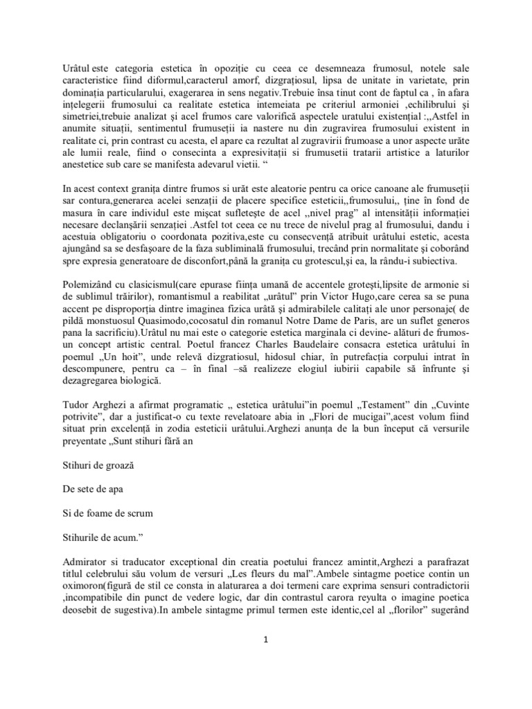 Urâtul | PDF