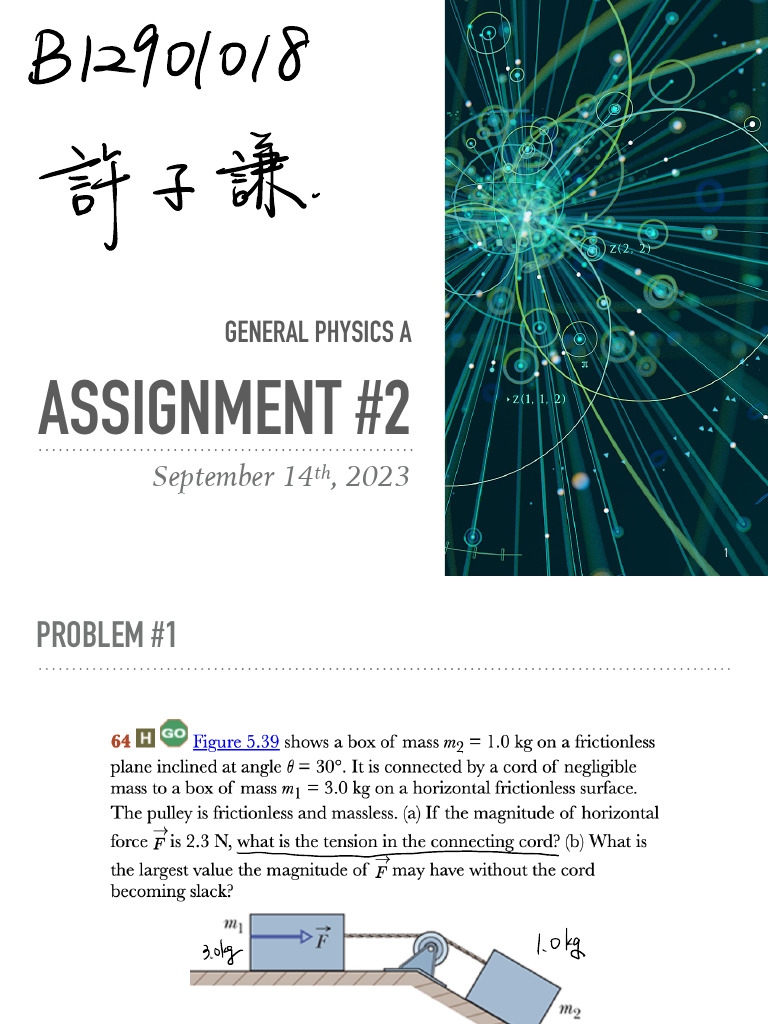 Form 3 Physics Assignment Solutions | PDF