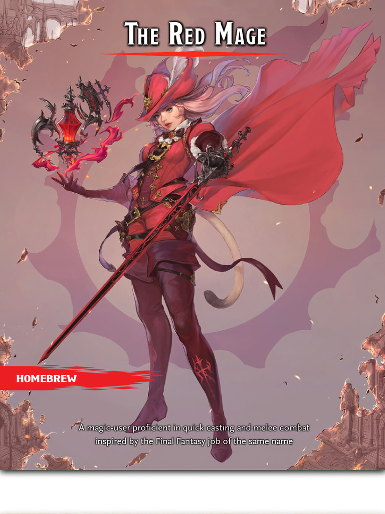 Red Mage 1.5 - GM Binder | PDF | Gary Gygax Games | D20 System