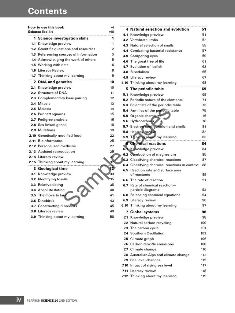 Pearson Science 10 Activity Book Guide | PDF | Nucleic Acid Sequence | Dna