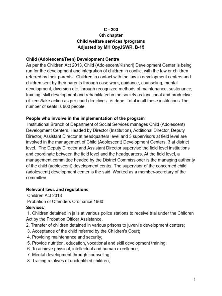 C - 203 (Chapter - 6) | PDF | Microcredit | Poverty