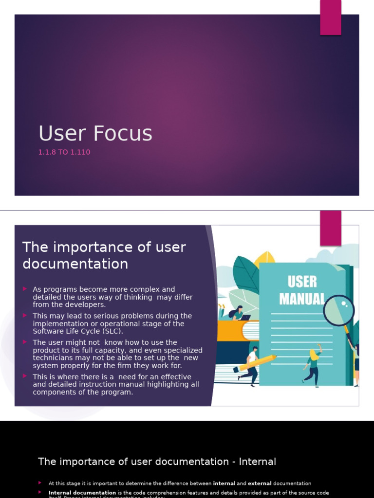 Importance of User Documentation | PDF | Computer Program | Programming