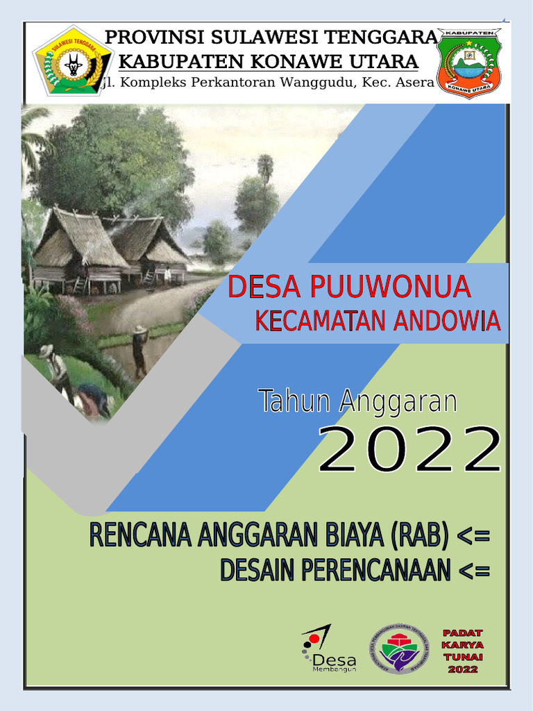 A. Cover Utama Dokumen Perencanaan | PDF