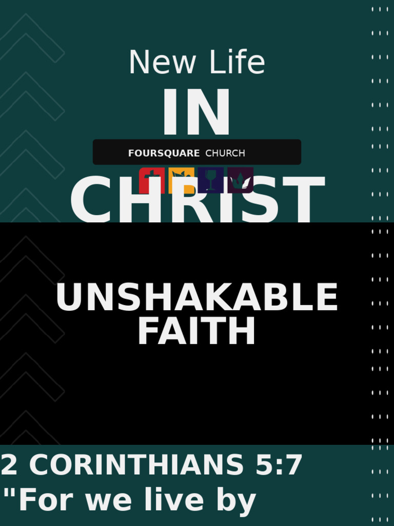 Unshakable Faith in Christ Explained | PDF