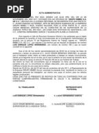 Acta Circunstanciada De Hechos Formato Sep  Listen uu