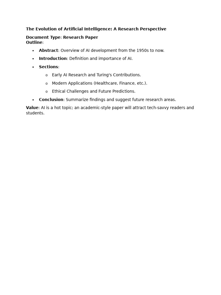 Artificial Intelligence A Research Perspective Pdf