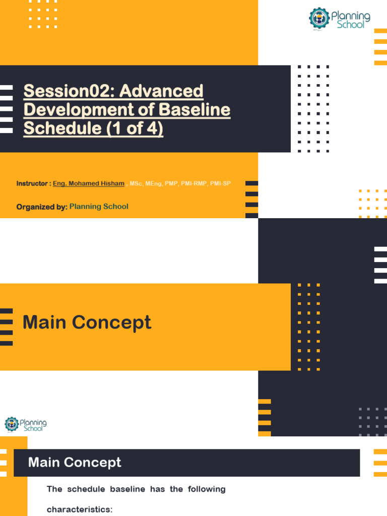 Session02. Advanced Baseline Development (1 of 4) | PDF | Tile ...