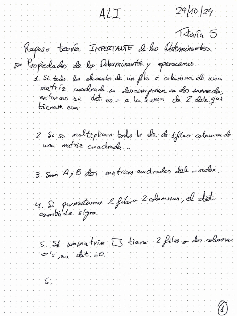 ALI Tutoría 5 2024 | PDF