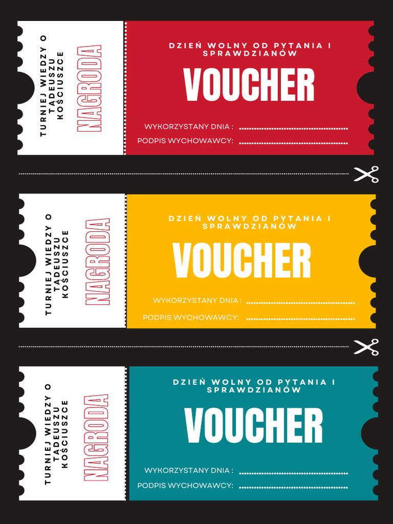 Vouchery Na Niepytanie | PDF