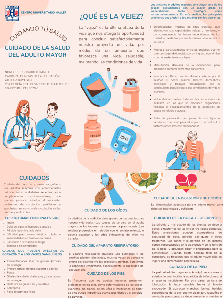 Cuidado Integral del Adulto Mayor | PDF | Vejez | Adultos