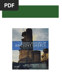 (eBook PDF) A Brief History of Ancient Greece: Politics, Society, and Culture 4th Edition All Chapters Instant Download