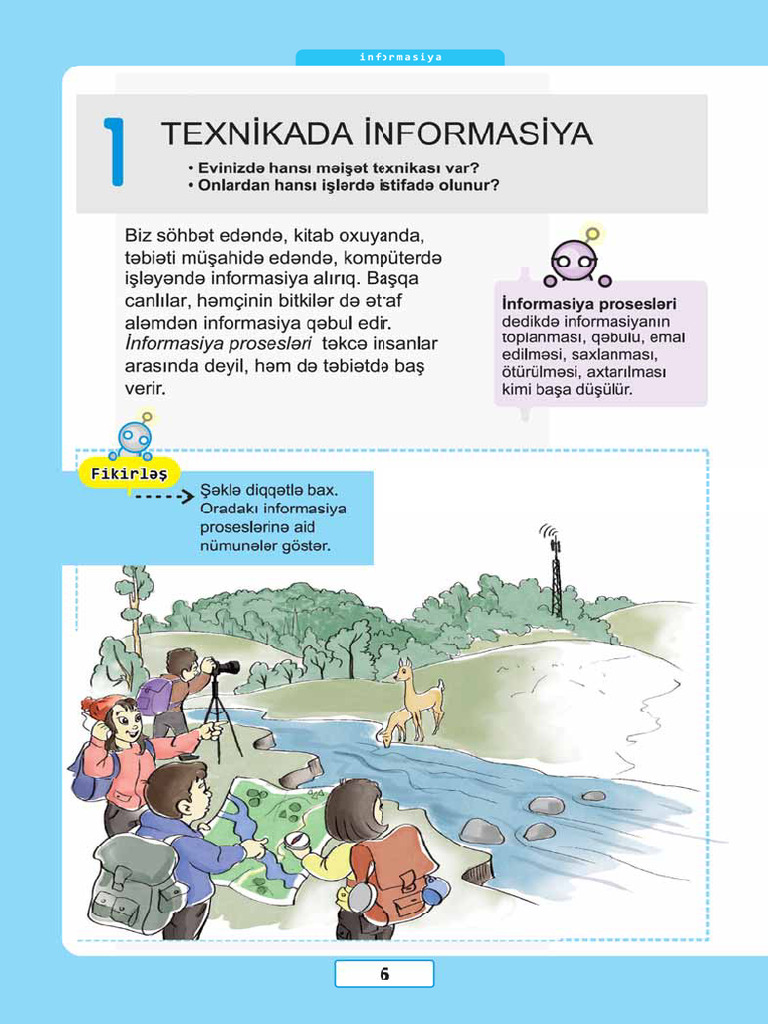 Informatika 4-Cu-Sinif Darslik PDF | PDF