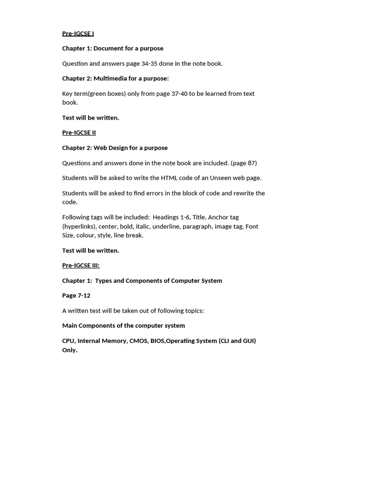 Syllabus monthly test nov 2024 pdf