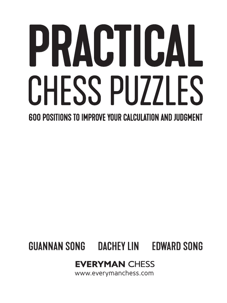 Practical Chess Puzzles for Improvement | PDF | Chess | Competitive Games