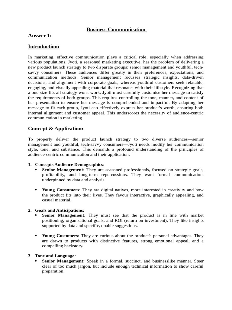 Business Communication | PDF | Customer Relationship Management | Marketing
