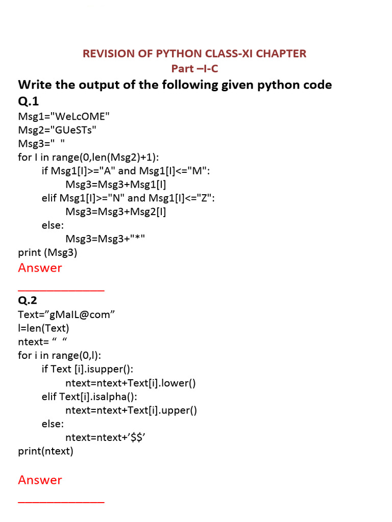 RVT Output String Q | PDF