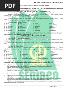 Sample Graduation Test 4_since 2025 Format