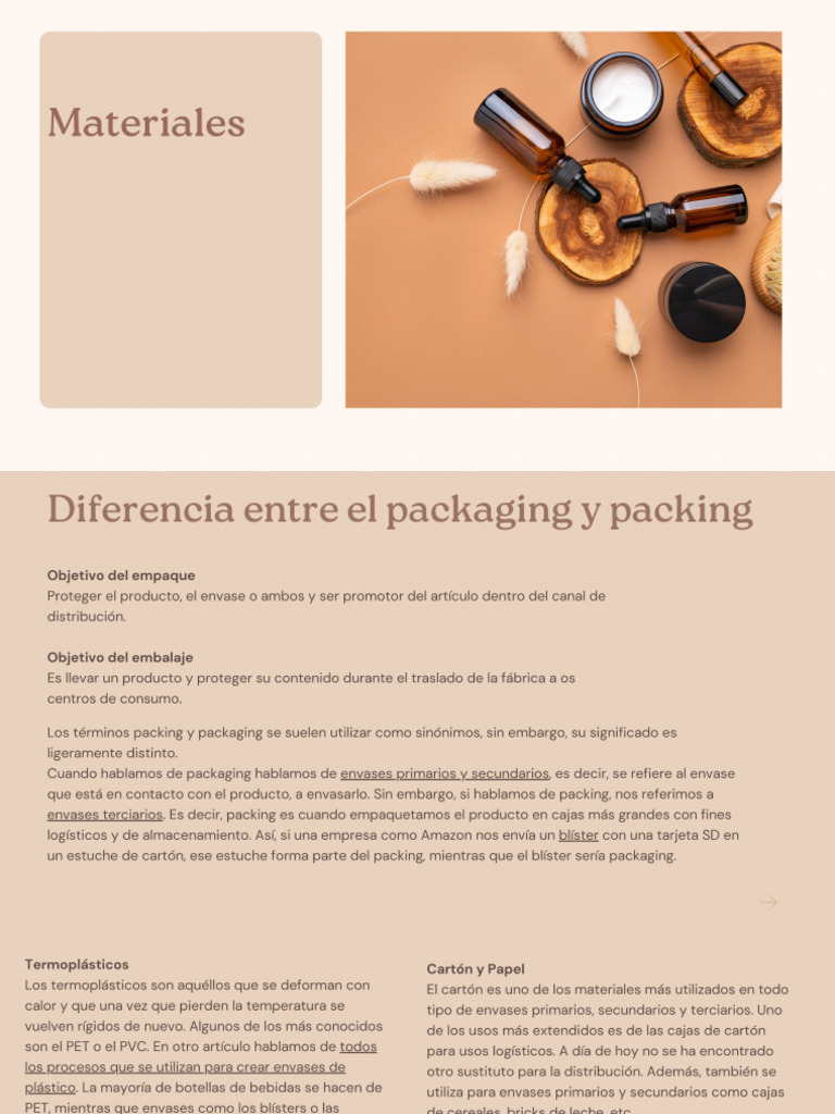Materiales Packaging | PDF