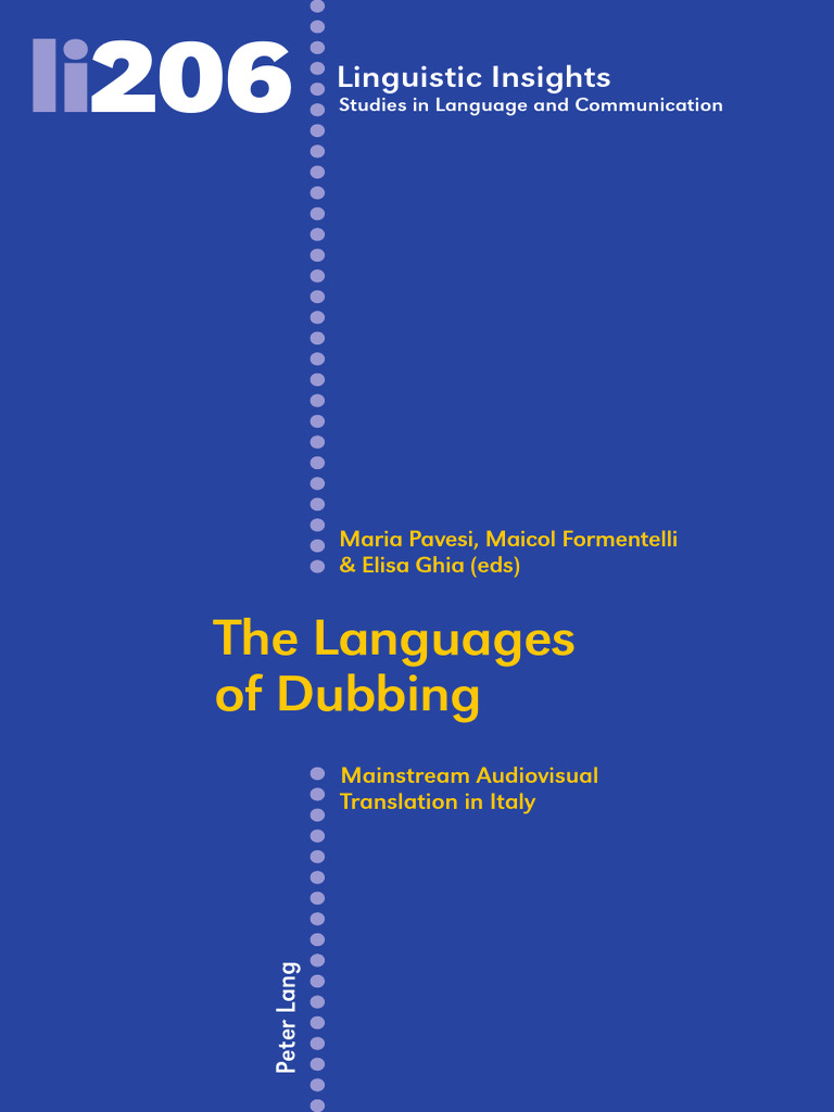 Languages of Dubbing in Italy | PDF | Linguistics | Translations