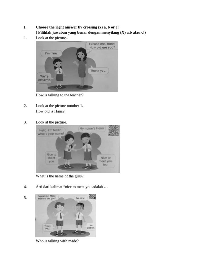 Latihan Soal Tengah Semester Kelas 3 Pdf