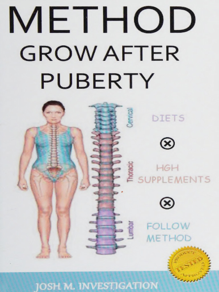 Method Grow After Puberty (Method Tested Maintain and - Josh M ...