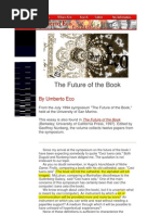 The Future of The Book - by Umberto Eco