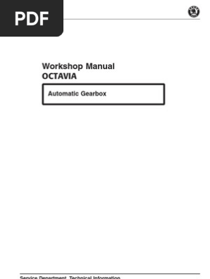Manual Skoda Octavia Gearbox At Transmission Mechanics Automatic Transmission