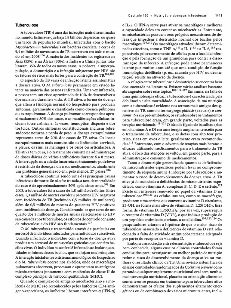 Tuberculose: Causas, Sintomas e Tratamento | PDF | HIV/AIDS | HIV