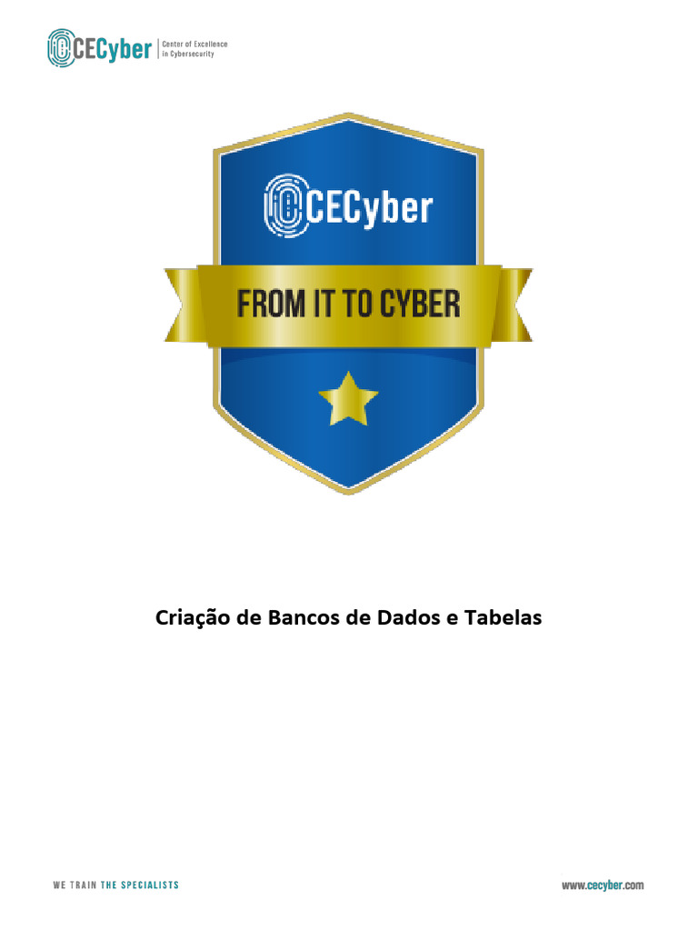 Criando Bancos e Tabelas no SQL Server | PDF | Tabela (banco de dados ...