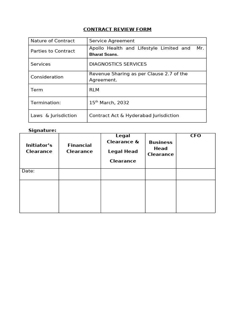 CRF - Template RLM Silchar | PDF