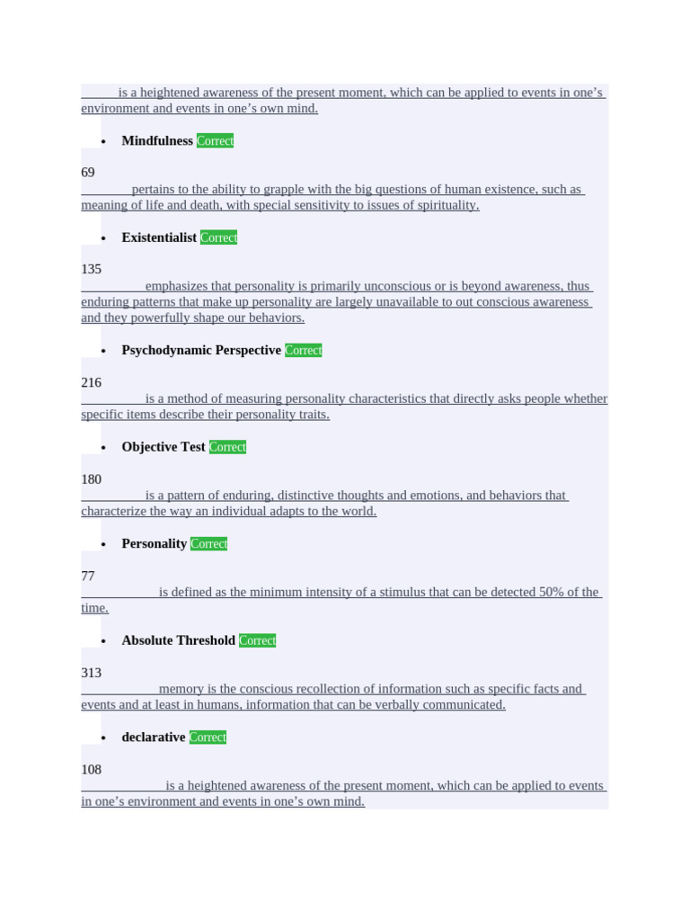 Key Concepts in Psychology Explained | PDF | Brainstem | Cerebral ...