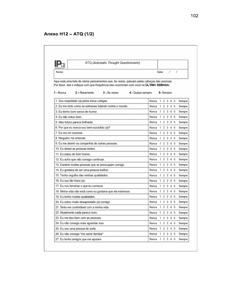 ATQ | PDF