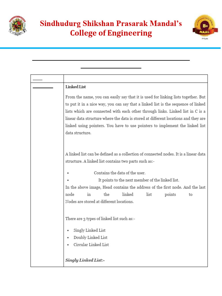 Experiment No 6 DSLAB | PDF | Computer Data | Software Engineering