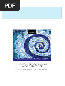 Process Sensemaking and Organizing 1st Edition Tor Hernes 2024 Scribd Download