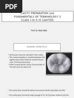 GV Black's Cavity Classification Guide | PDF | Tooth Enamel | Dentistry ...