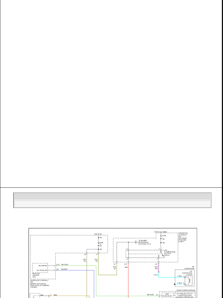 2007 Honda Element Wiring Diagrams | PDF | Wheeled Vehicles