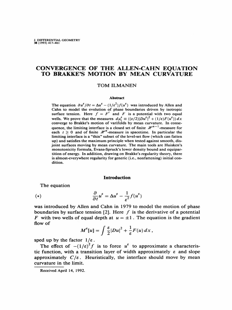 Geometric Analysis of Phase Transitions | PDF | Curvature | Matrix ...