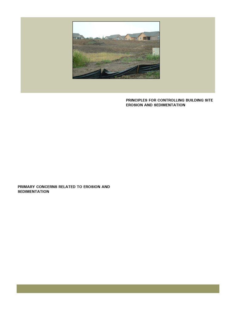 Erosion Control for Franklin County Homes | PDF | Stormwater | Surface ...