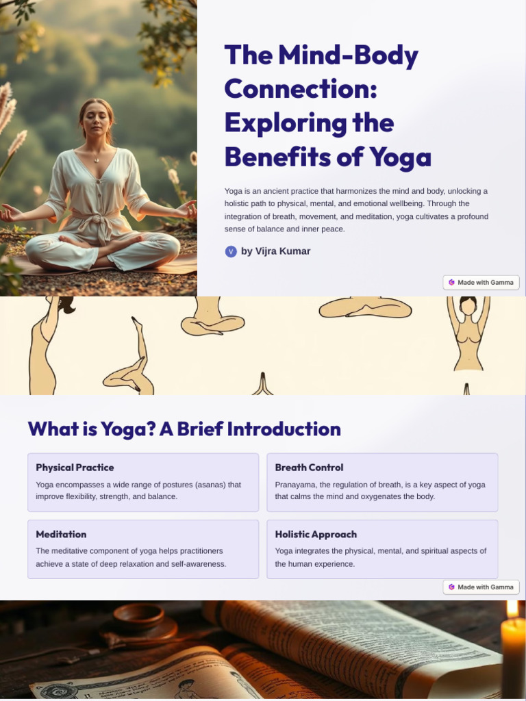 Yoga for Mind-Body Wellness | PDF | Yoga | Meditation