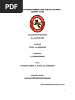 Ensayo de Teorìas Del Aprendizaje