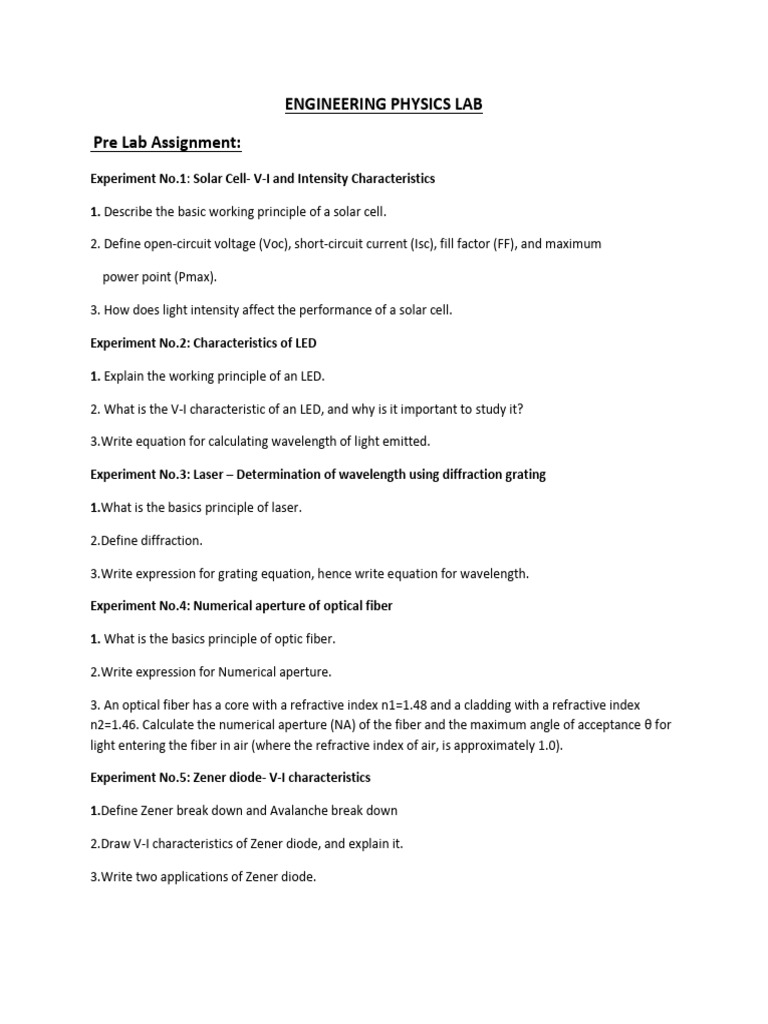 Engineering Physics Lab Experiments Guide | PDF | Diode | Rectifier