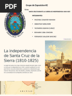 Revolución de Santa Cruz 1810 | PDF | América del Sur