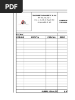 Ficha de Depósito Bancario Ejemplo | PDF | Bancario | Servicios financieros