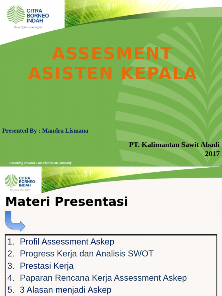 Presentasi assessment pdf