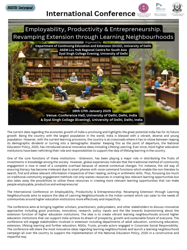 Call For Papers International Conference 16-17 January 2025 5 | PDF ...